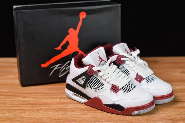 air jordan 4 retro noir et rouge