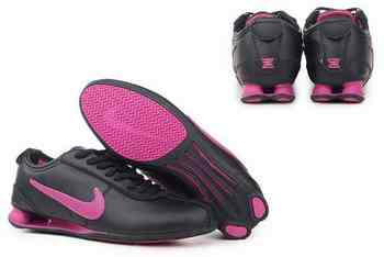 nike shox noir et rose